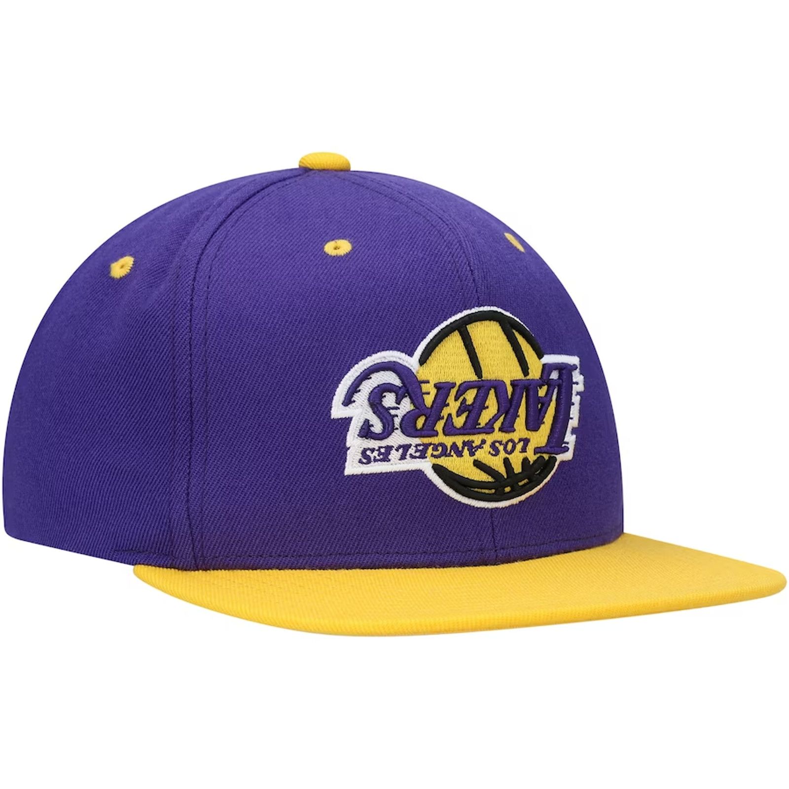 Mitchell & Ness Los Angeles Lakers Hat Upside Down Snapback Mitchell & Ness Size ONE SIZE - 2 Thumbnail