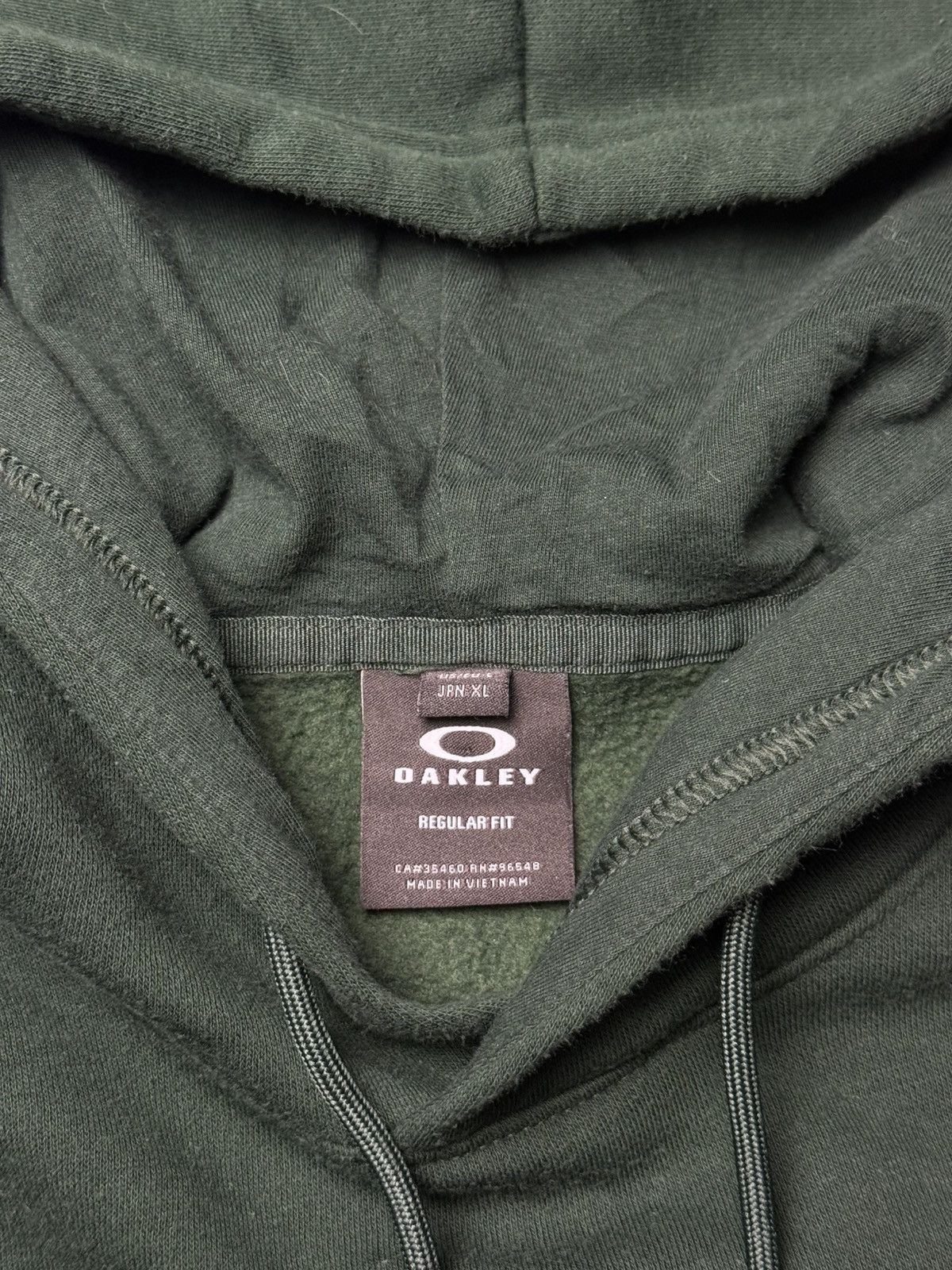 Oakley Vintage Oakley Green Hoodie Mini Logo Y2K Gorpcor Size US XL / EU 56 / 4 - 13 Thumbnail