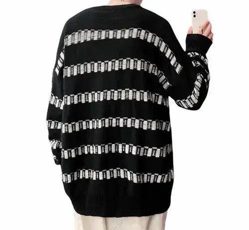 Japanese Brand New Horizontal Knitwear Sweatshirt Jumper Vintage Style Size US M / EU 48-50 / 2 - 4 Thumbnail
