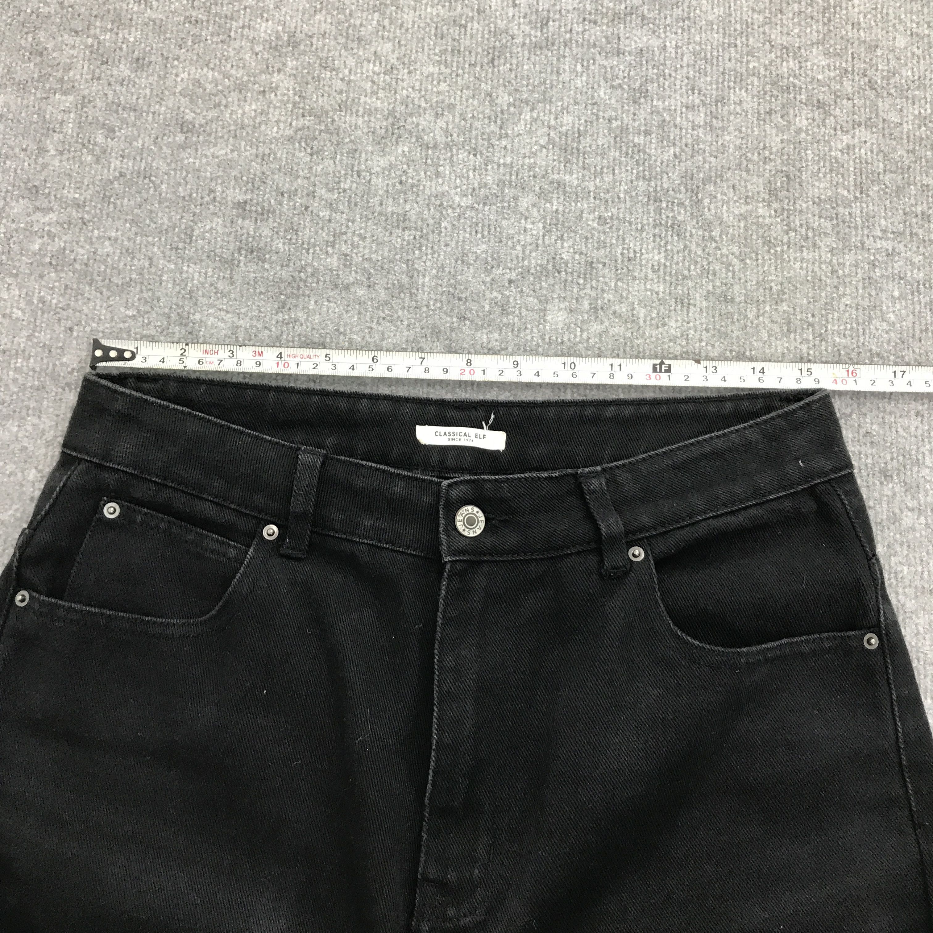 Japanese Brand Japan style classical baggy Black denim pants Size US 30 / EU 46 - 7 Thumbnail