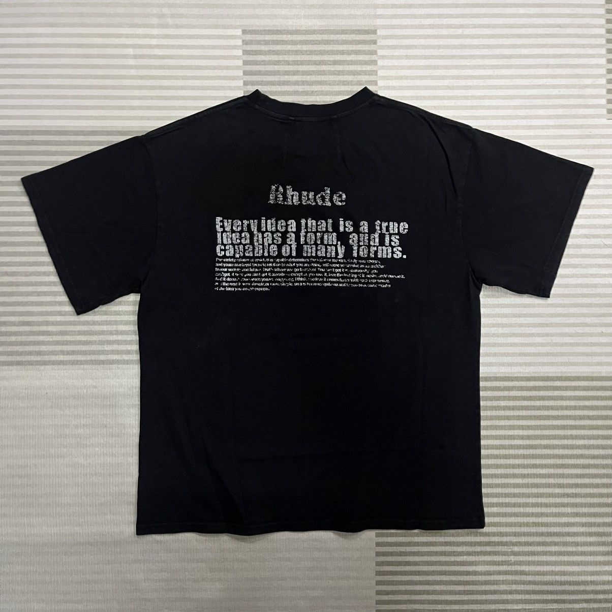 Rhude Rhude Falling For You Graphic Tshirt Size US M / EU 48-50 / 2 - 2 Thumbnail