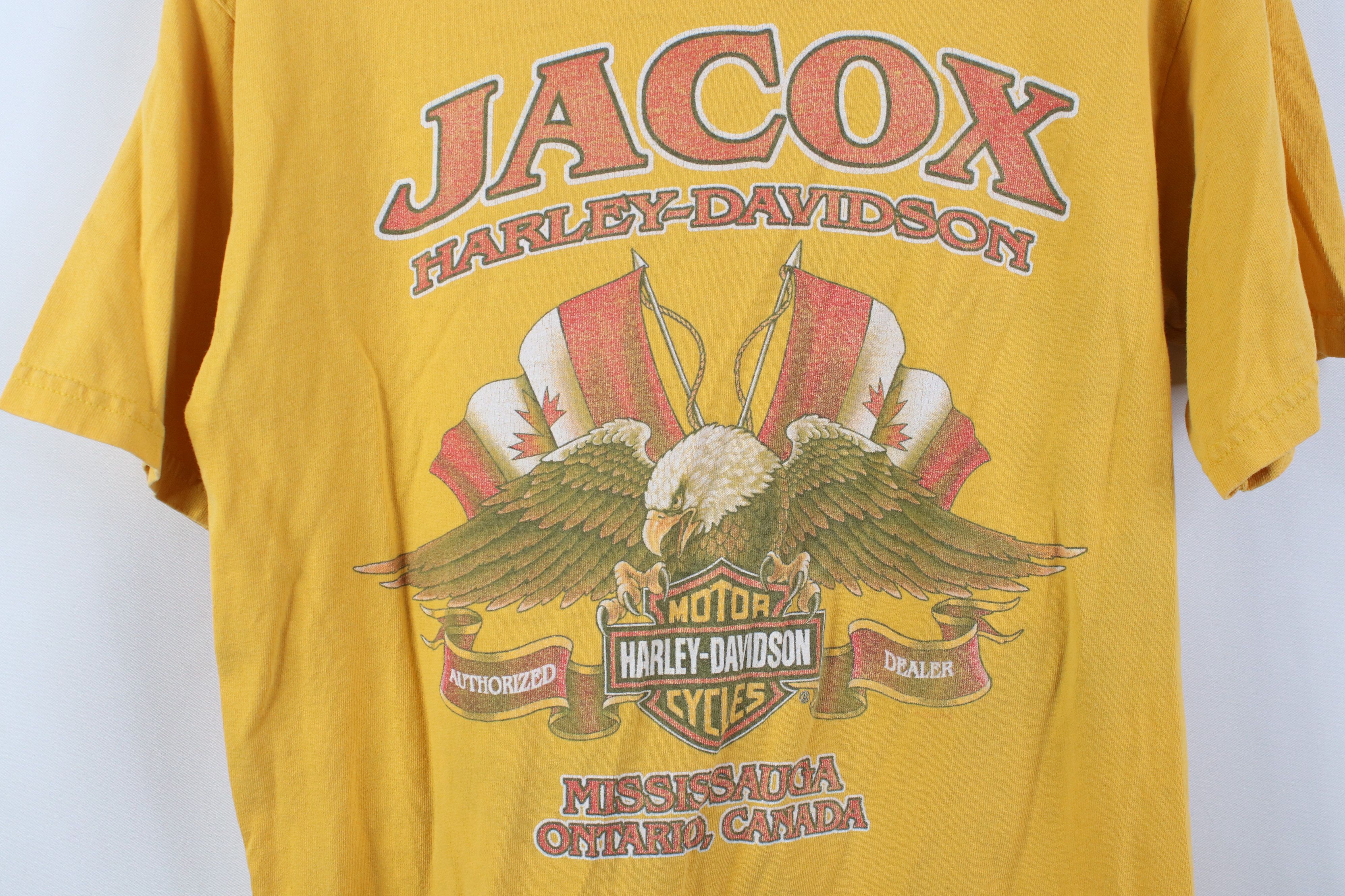 Harley Davidson Vintage Y2K 2003 Harley Davidson Anniversary Eagle T-Shirt Size US S / EU 44-46 / 1 - 13 Thumbnail