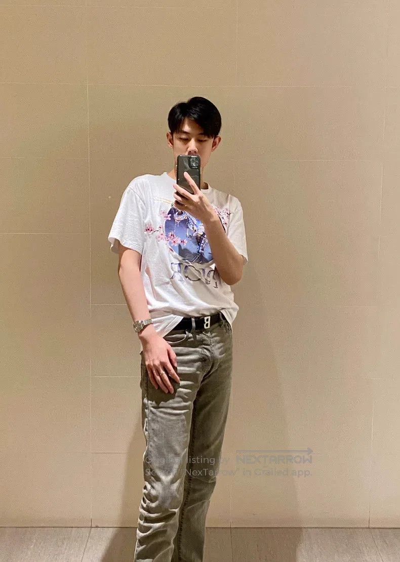 Dior Dior Cherry Blossom Dinosaur Short Sleeve Size US XXS / EU 40 - 7 Thumbnail