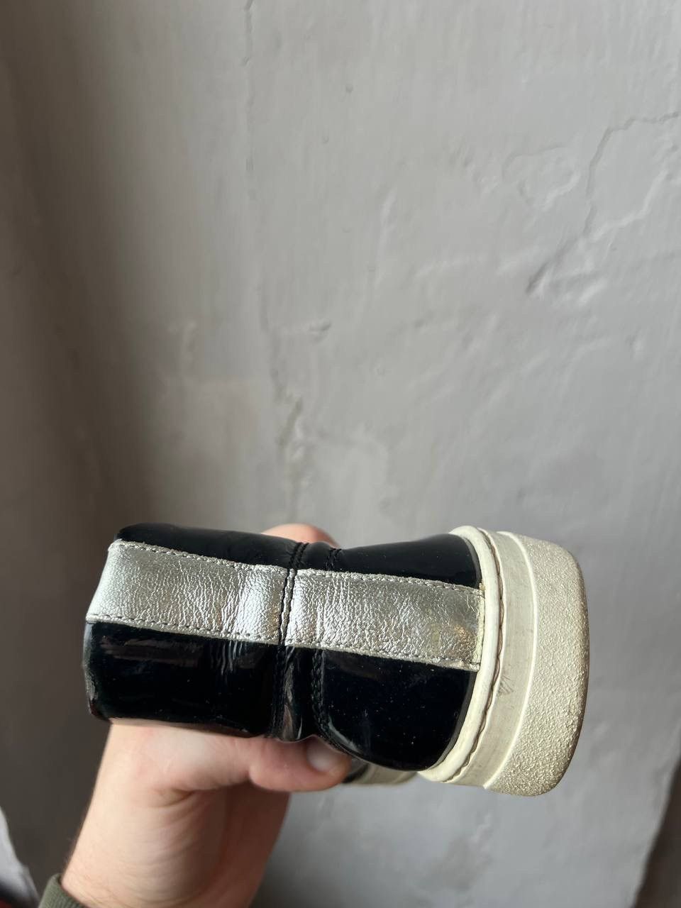 Dirk Bikkembergs DIRK BIKKEMBERGS RARE PATERN LEATHER BLACK TRAINER BOOTS 37 Size US 7 / IT 37 - 7 Thumbnail