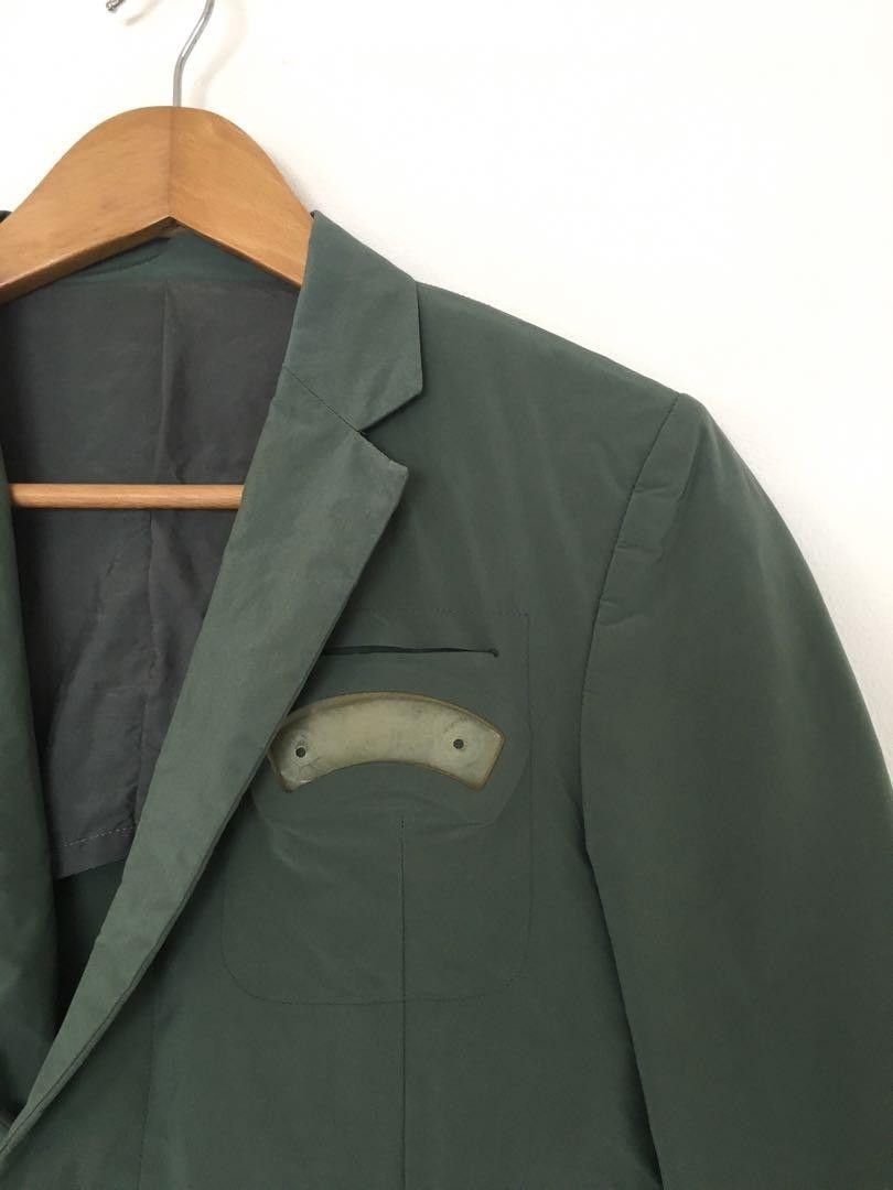 Undercover SS10 "Less but Better" Nylon Tailored Jacket Size US L / EU 52-54 / 3 - 4 Thumbnail