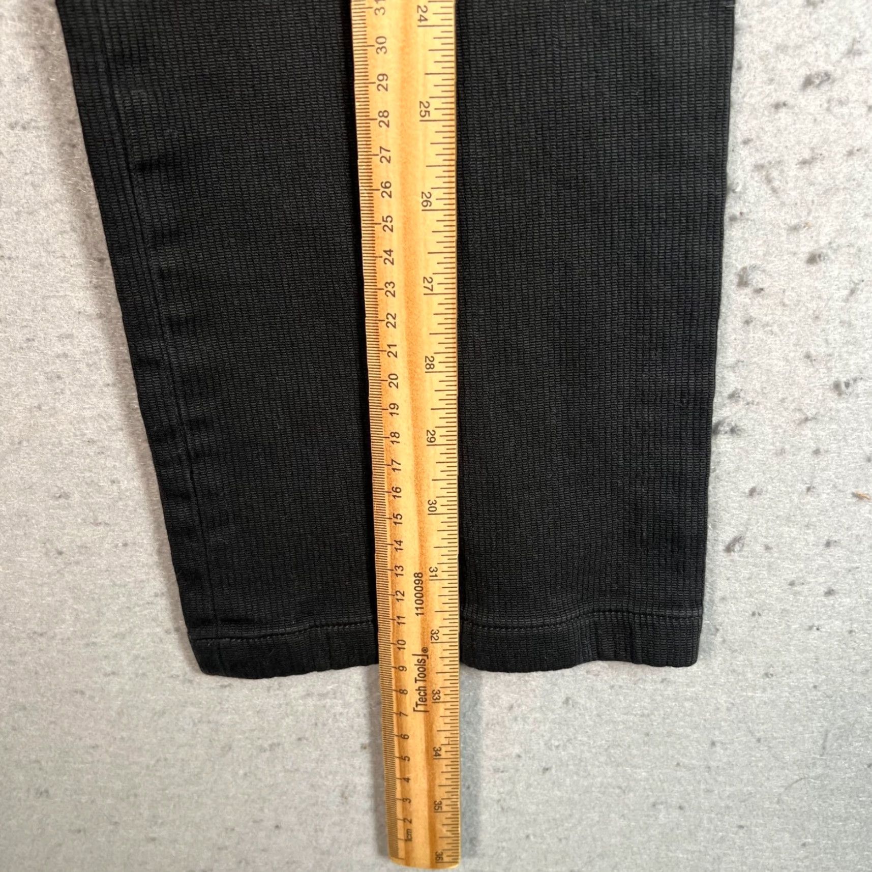 A.P.C. A.P.C. Womens 36 Black Textured Cotton Cropped Straight-Leg Pants Size 25" / US 0 / IT 36 - 6 Thumbnail