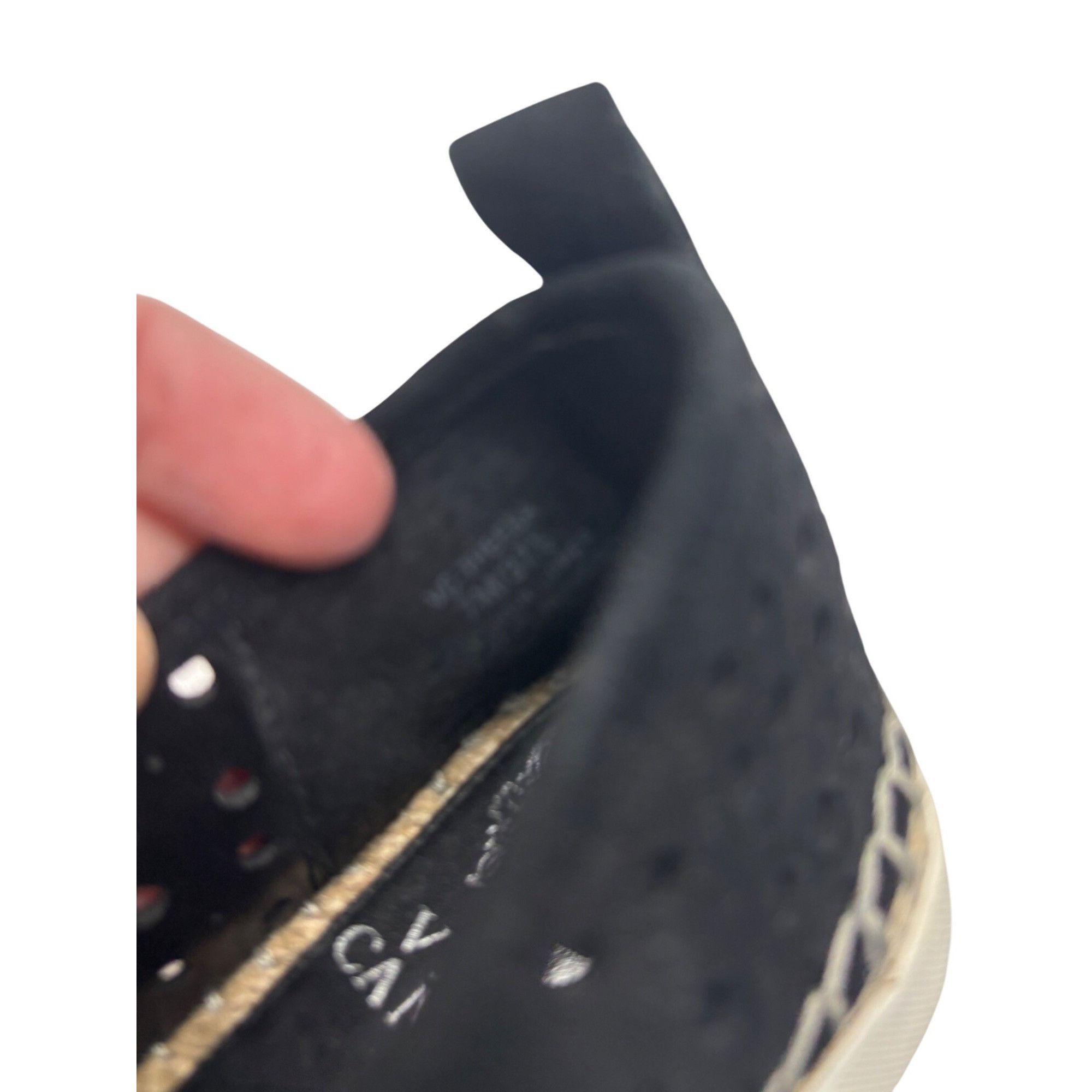 Vince Camuto Vince Camuto Thera Women’s Espadrille Sneakers, Black, 7 M Size US 7 / IT 37 - 9 Thumbnail