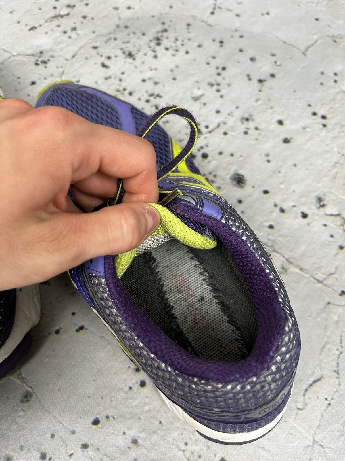 Asics × Vintage Vintage Asics GT-1000 Purple Sneakers Running 90s Retro Hype Size US 8.5 / EU 41-42 - 9 Thumbnail