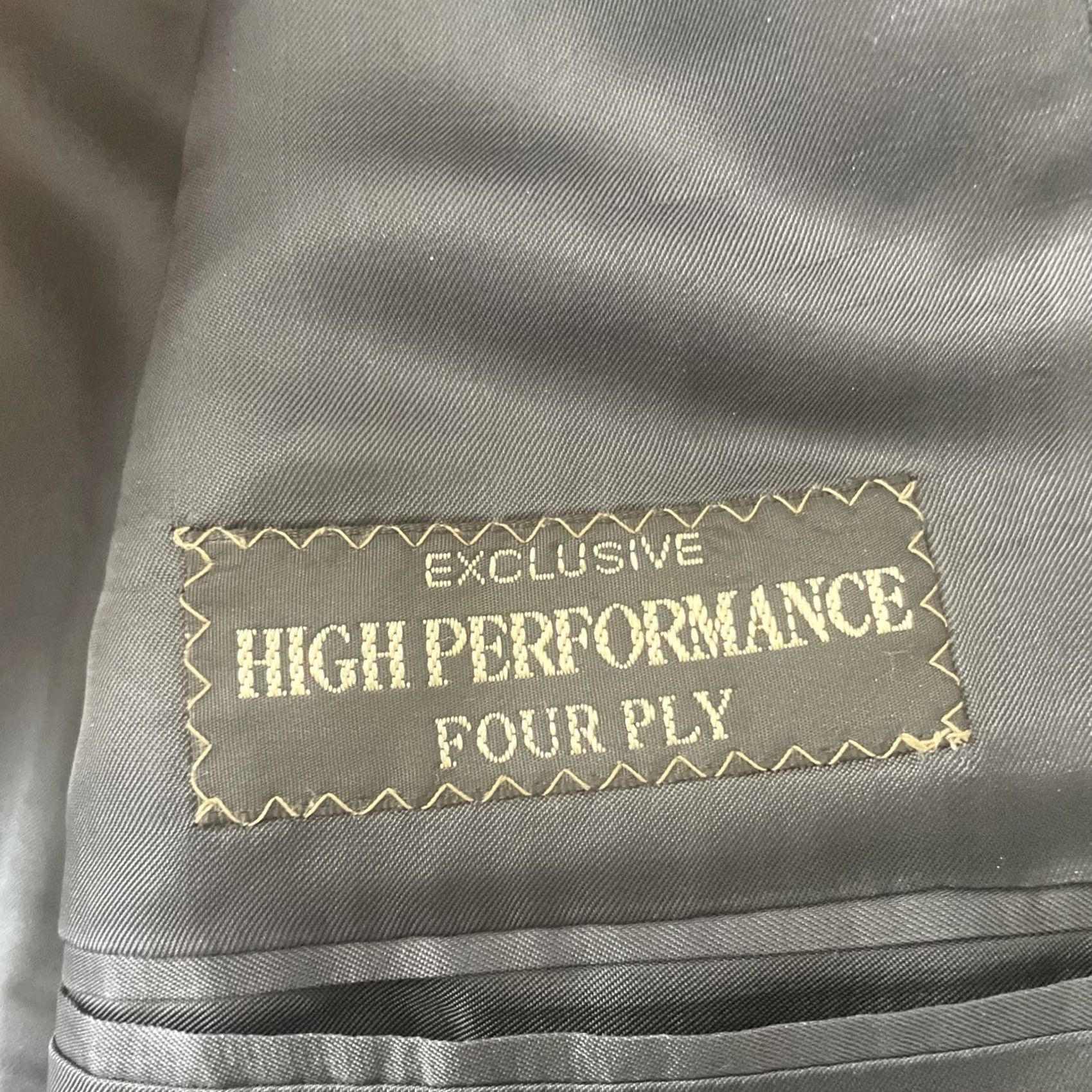 Ermenegildo Zegna VINTAGE Ermenegildo Zegna Gray Four Ply Wool Pinstripe Sport Coat Jacket Mens 44L Blazer Size 44R - 4 Thumbnail