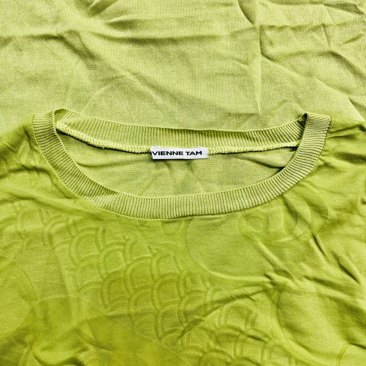 Japanese Brand × Vivienne Tam 2000s Vivienne Tam - The Way Of Dragon Neon Mesh Top Size M / US 6-8 / IT 42-44 - 8 Thumbnail