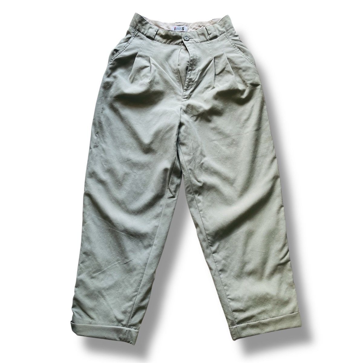 Designer × Issey Miyake × Vintage Vintage IS Issey Miyake Casual Pants Japan 1980s Size US 28 / EU 44 - 1 Thumbnail