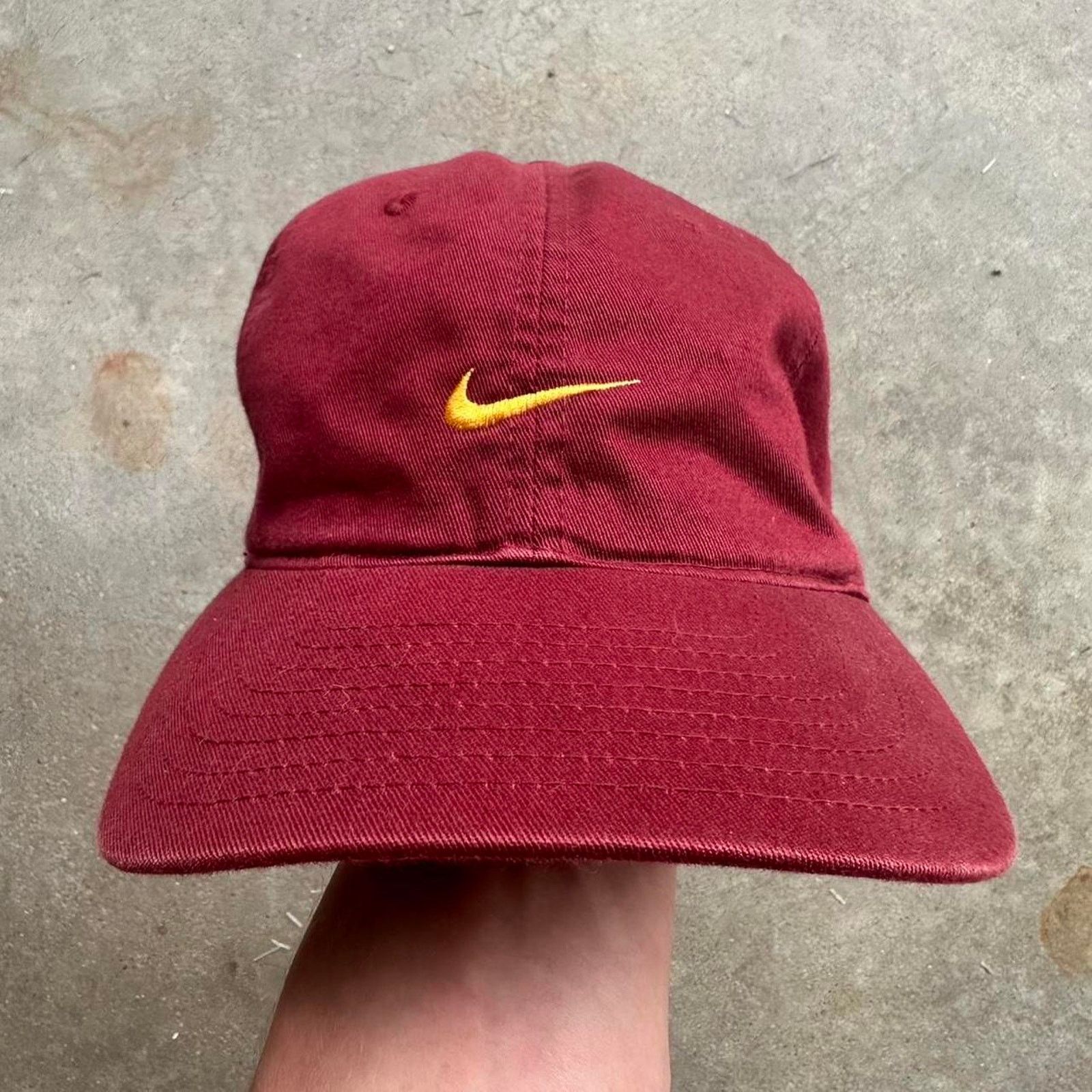 Nike Vintage 90s Nike Embroidered SnapBack Hat Center Swoosh Cap Size ONE SIZE - 1 Thumbnail