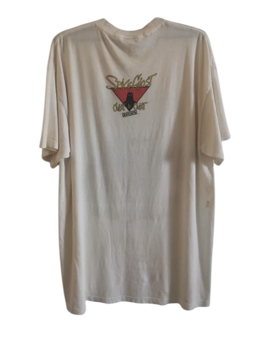 Cartoon Network × Vintage Vintage 90s brak my monkey Ate Space ghost white shirt Size US XL / EU 56 / 4 - 2 Thumbnail