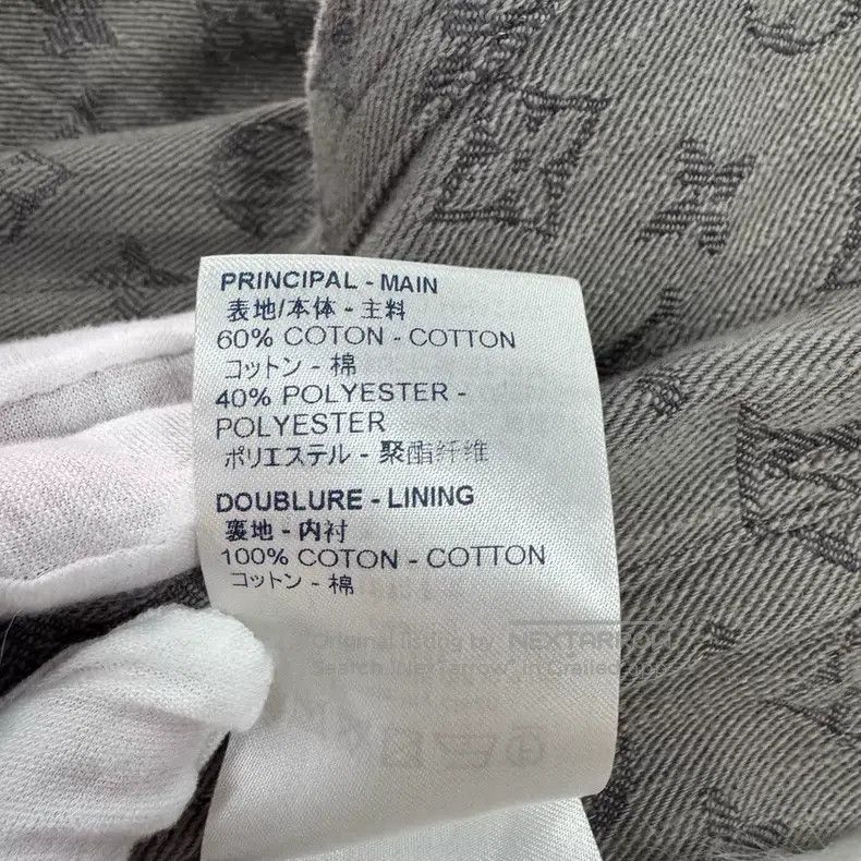 Louis Vuitton Louis Vuitton Grey Logo full-print single-breasted casual Size US M / EU 48-50 / 2 - 7 Thumbnail