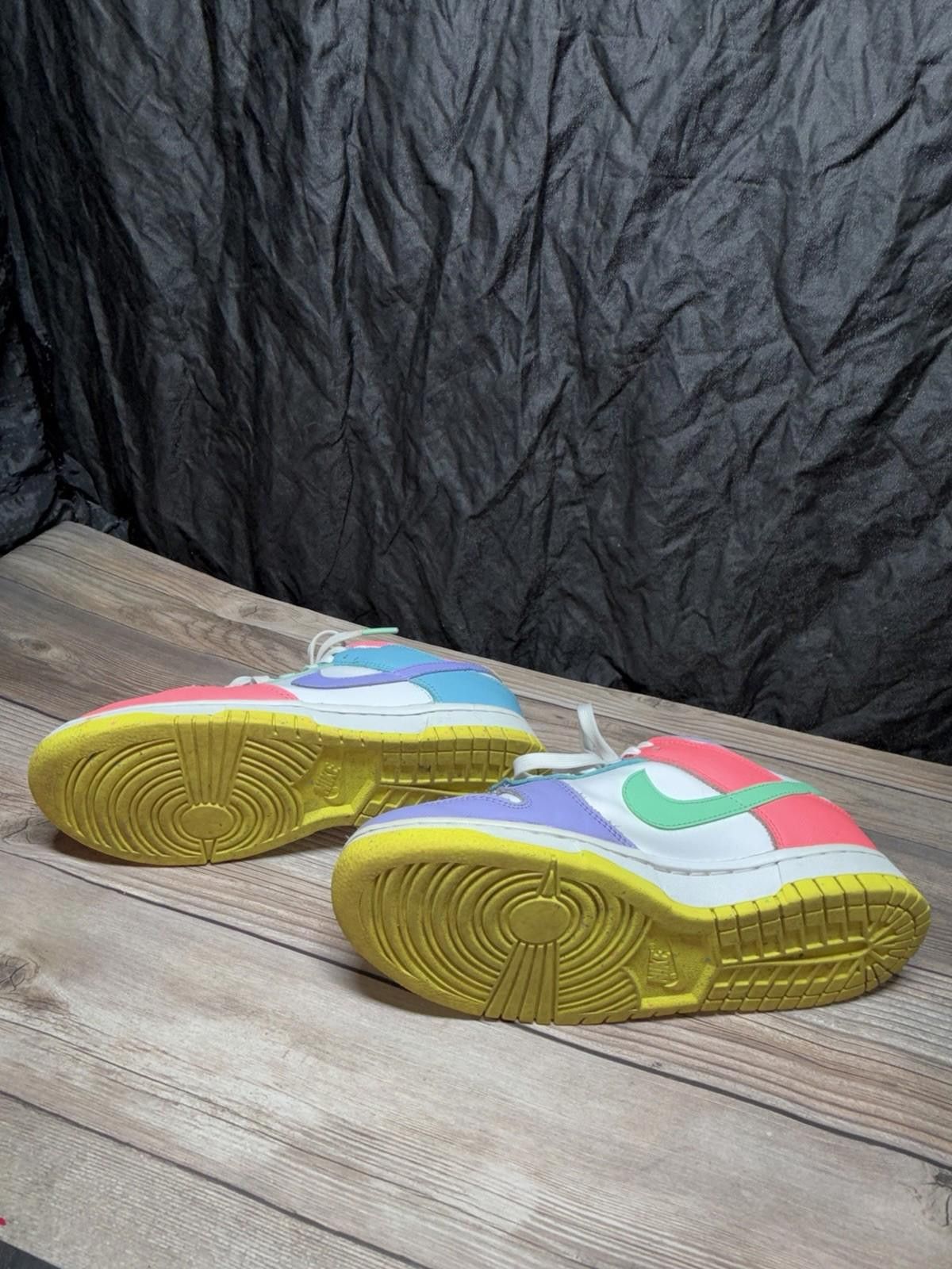 Nike NIKE DUNK LOW "EASTER CANDY" SIZE 6.5 PRE-OWNED CREASING TOE Size US 6.5 / IT 36.5 - 7 Thumbnail