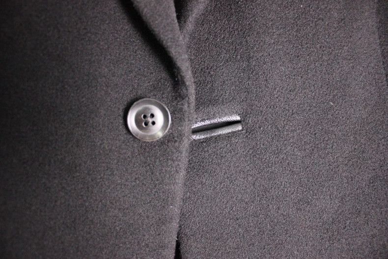 Yohji Yamamoto Yohji Yamamoto size 2 13aw asymmetric patchwork blazer 250 Size 36R - 3 Thumbnail