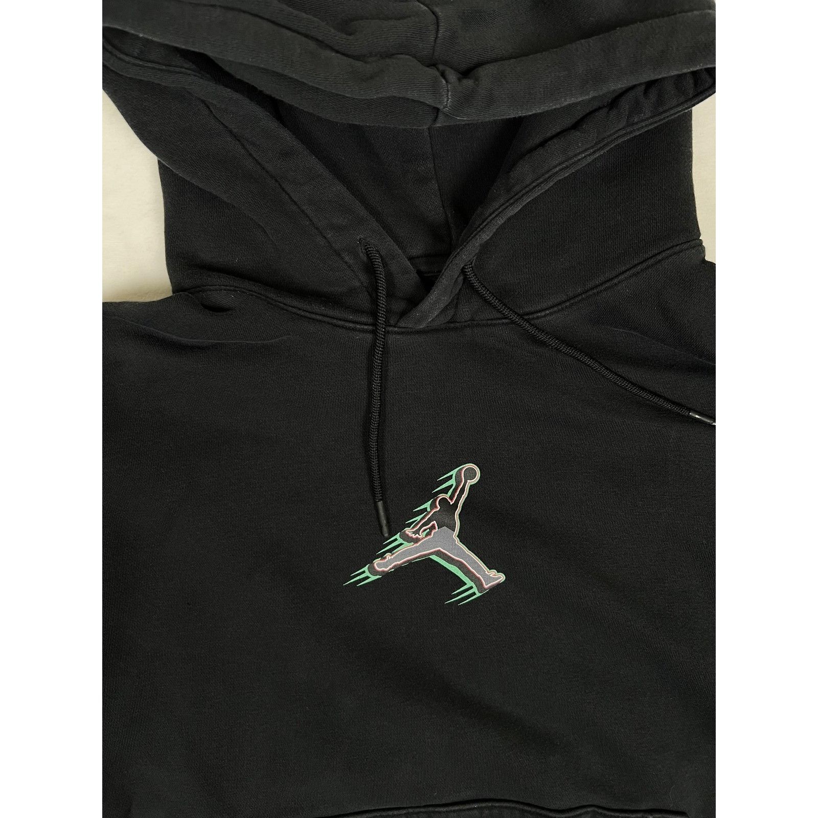 Jordan Brand Jordan Hoodie Mens Large Black Cat Panther Graphic Jumpman P Size US L / EU 52-54 / 3 - 4 Thumbnail