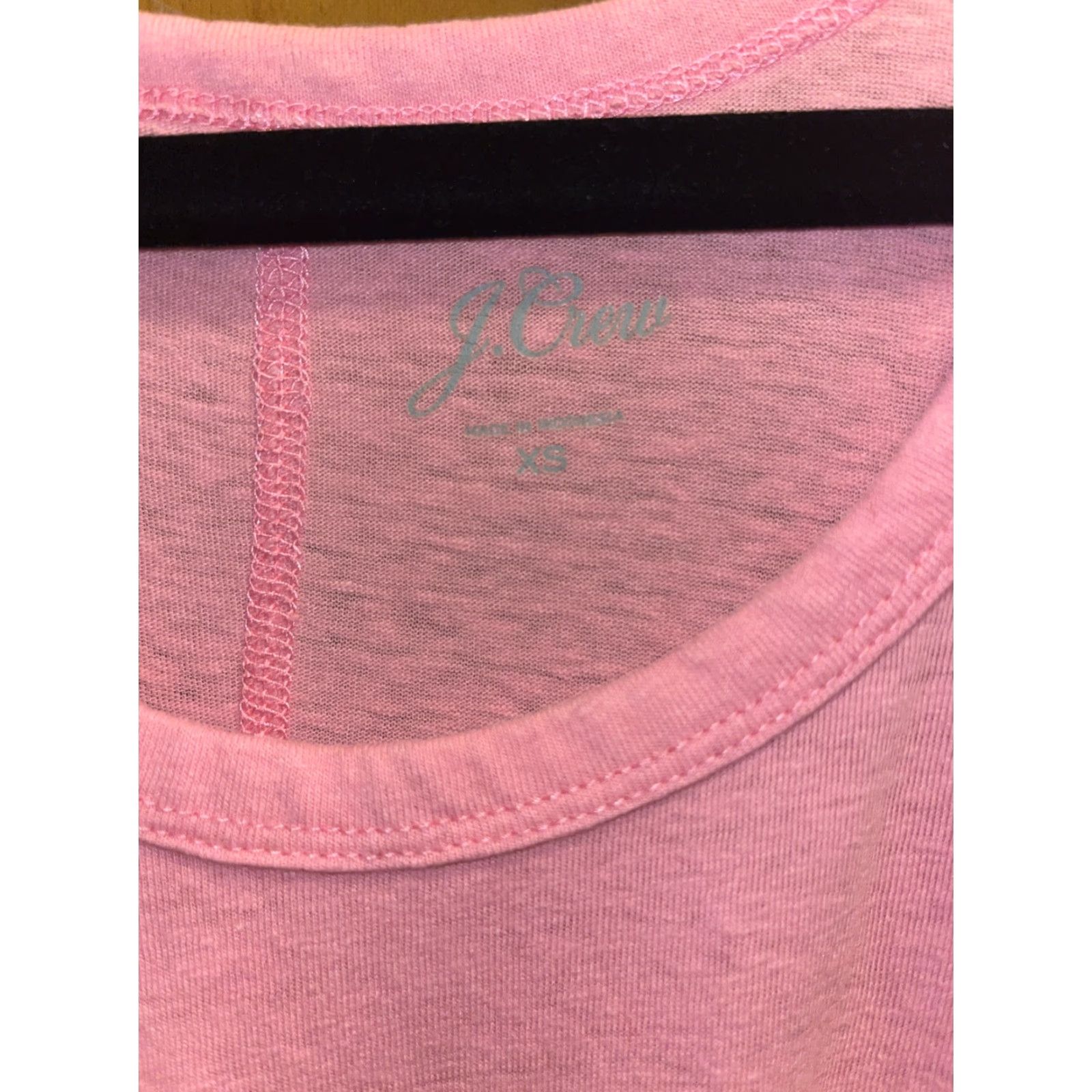 J.Crew J.CREW Women’s XS Pink Oversized Tank Top Style AK522 Size XS / US 0-2 / IT 36-38 - 2 Thumbnail