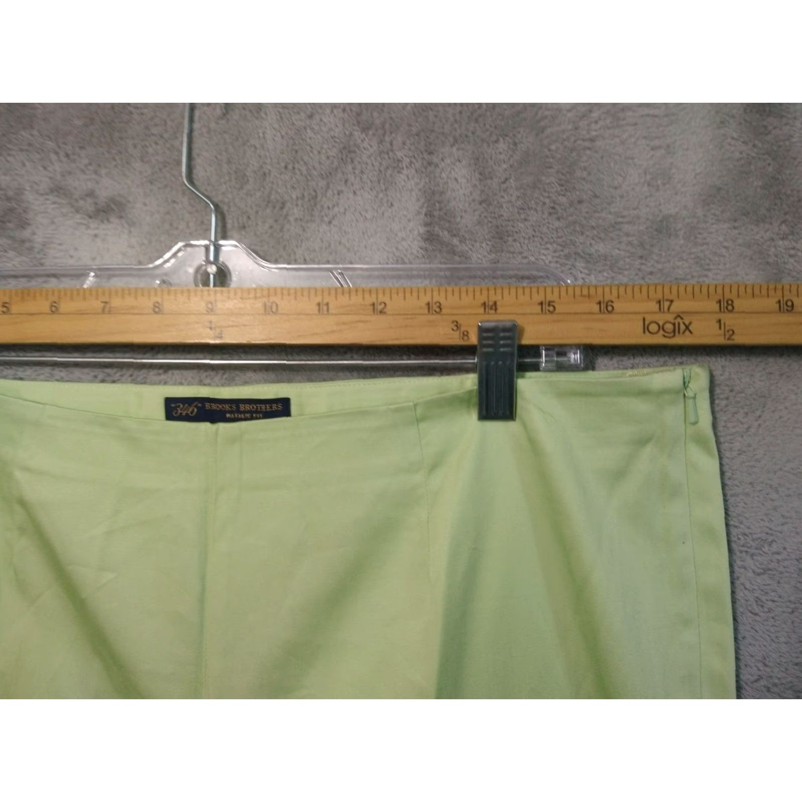 Brooks Brothers Brooks Brothers Pants Womens 12 Green Natalie Fit Flat Front Pull On Stretch Dress Pants City Preppy 90s Mens? Size 34" / US 12 / IT 48 - 3 Thumbnail