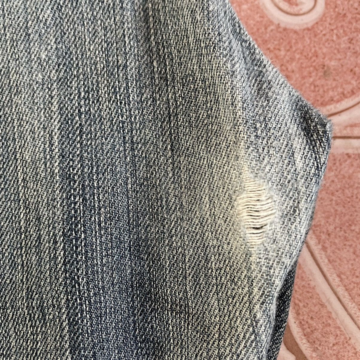 Levi's Vintage Clothing 🔥Vintage Levis 504 Stoned Washed Ripped Distress Denim Jeans Size US 34 / EU 50 - 10 Thumbnail