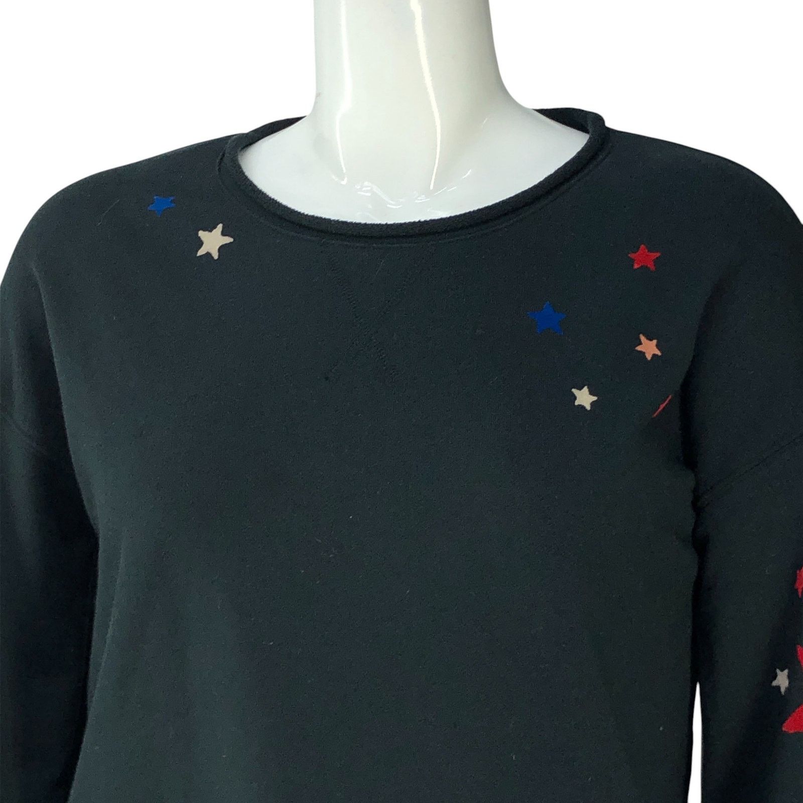 Madewell Madewell Size M Sweater Starry Night Sweatshirt Flare Sleeve Size M / US 6-8 / IT 42-44 - 2 Thumbnail