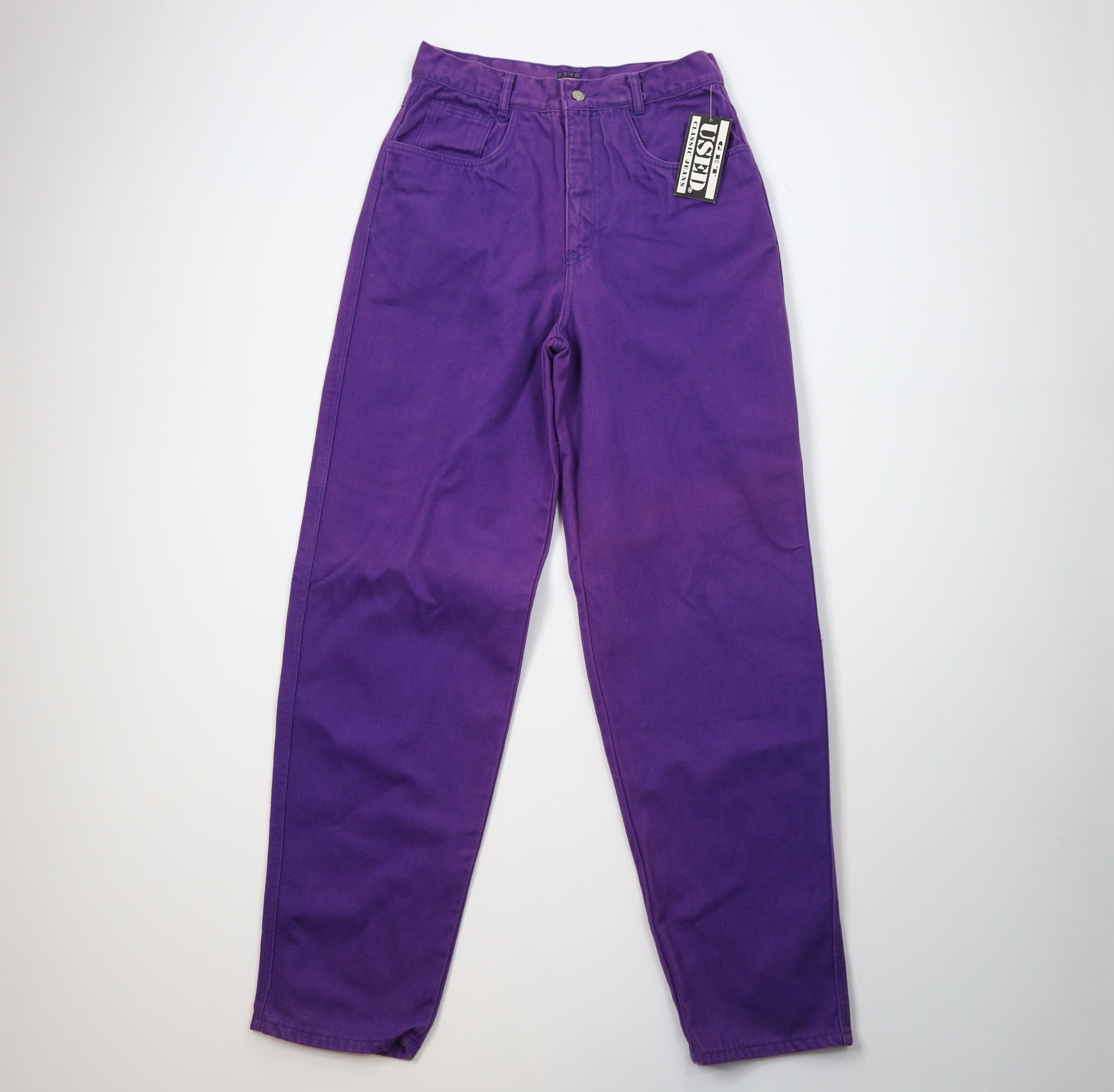 Vintage Deadstock Vintage 90s Streetwear Jeans Purple Cotton Size US 32 / EU 48 - 1 Thumbnail
