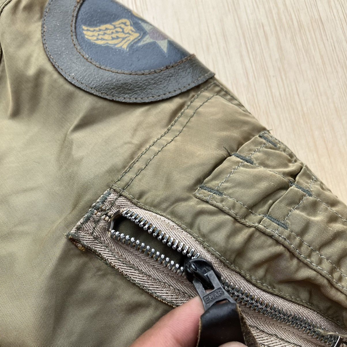 Alpha Industries × Avirex BOMBER AVIREX SAIPAN FADED STRIPES WITH USE Size US L / EU 52-54 / 3 - 5 Thumbnail