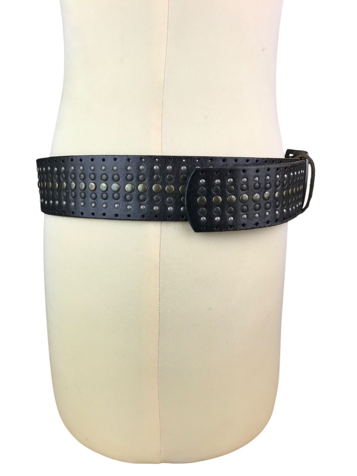 Japanese Brand × Leather STUDDED LEATHER WAIST BELT STEAMPUNK Size ONE SIZE - 20 Thumbnail