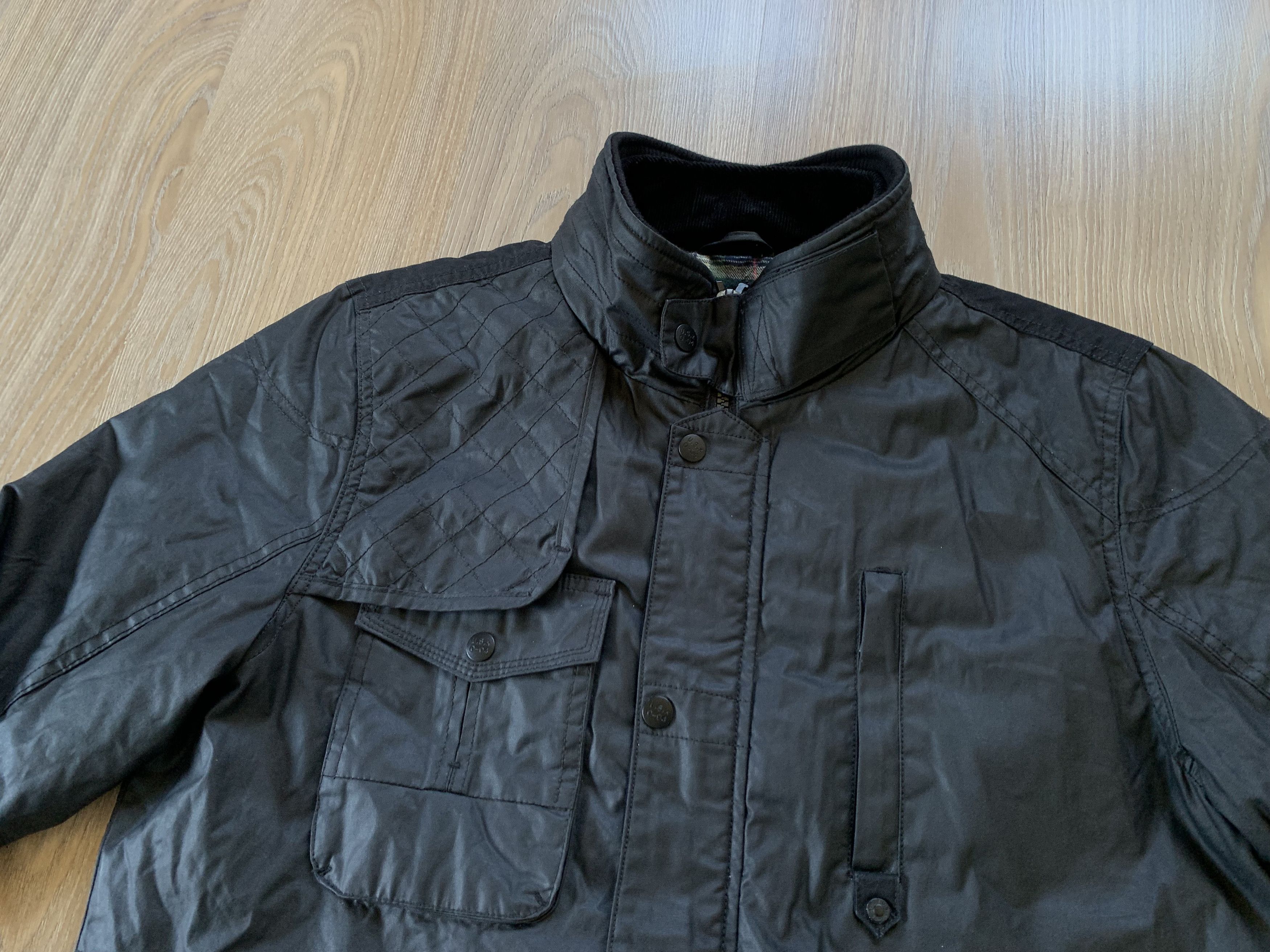Other Easy Heavy Wax Black Multi Pocket Jacket Size US L / EU 52-54 / 3 - 5 Thumbnail