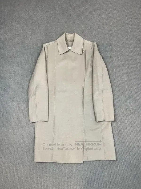 MaxMara Beige Wool Cashmere Women's Coat .