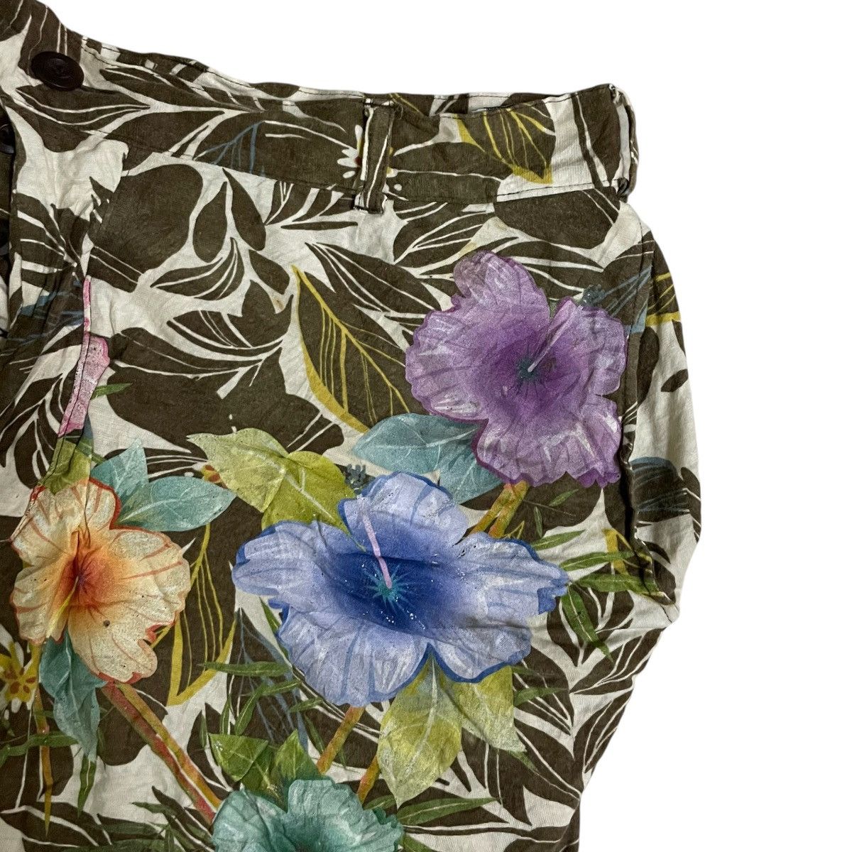 Vivienne Westwood Rare Beach Boy Short Pants Flora Vivienne Westwood Hook Size US 34 / EU 50 - 3 Thumbnail