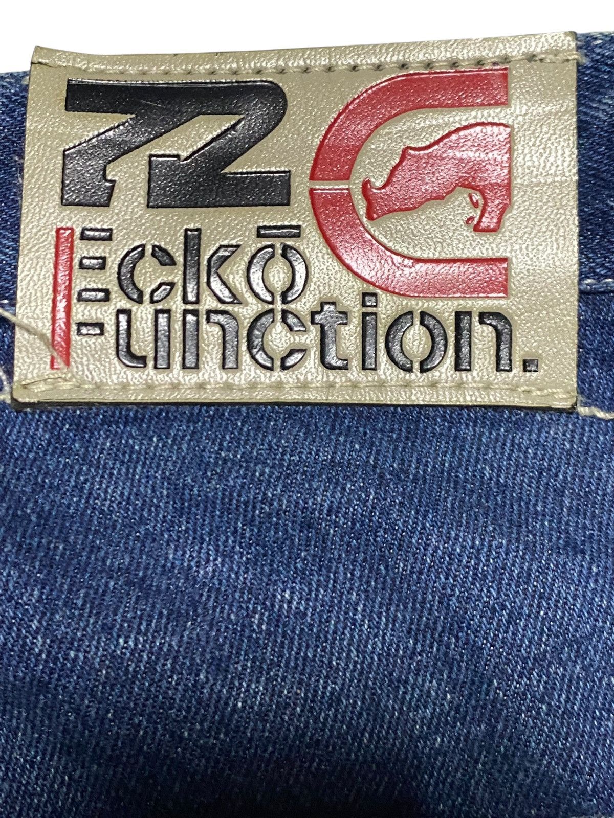 Ecko Unltd. Vintage Ecko Function Super Baggy Cargo Like Jnco Jeans Size US 33 - 14 Thumbnail