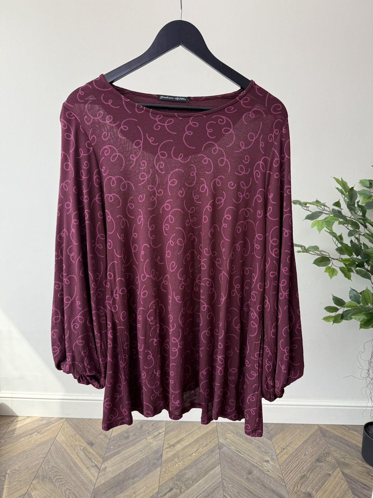 Gudrun Sjoden Vintage Gudrun Sjoden Organic Modal Long Sleeve Shirt Top Size M / US 6-8 / IT 42-44 - 1 Thumbnail