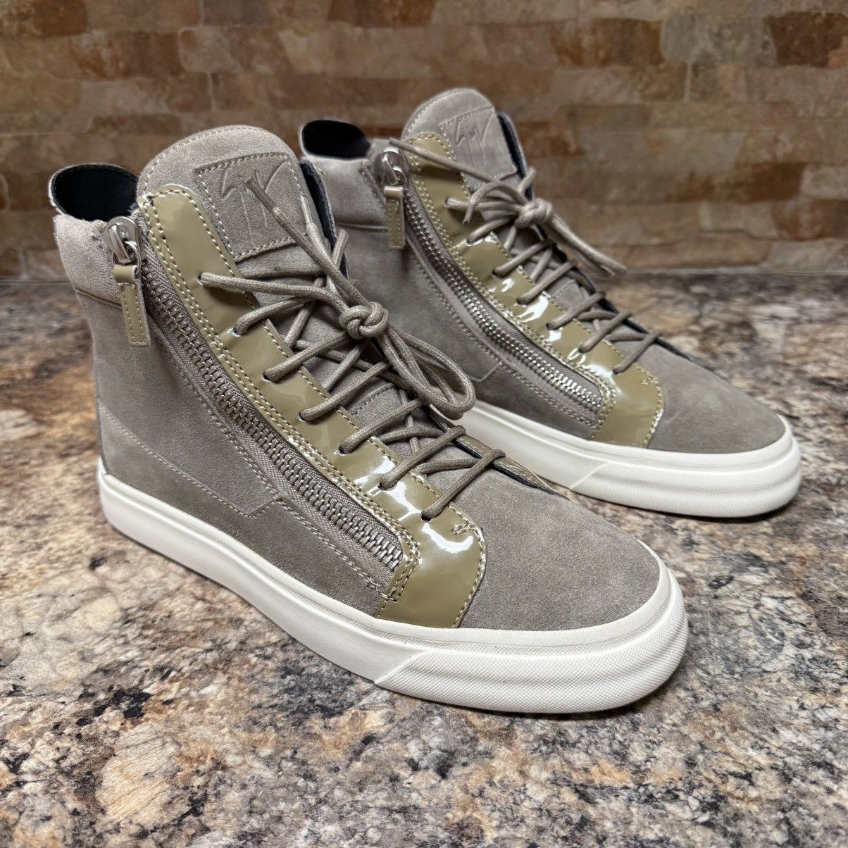 Giuseppe Zanotti Giuseppe Zanotti Grey Suede Sneaker Size EU 39 Size US 8.5 / IT 38.5 - 4 Thumbnail
