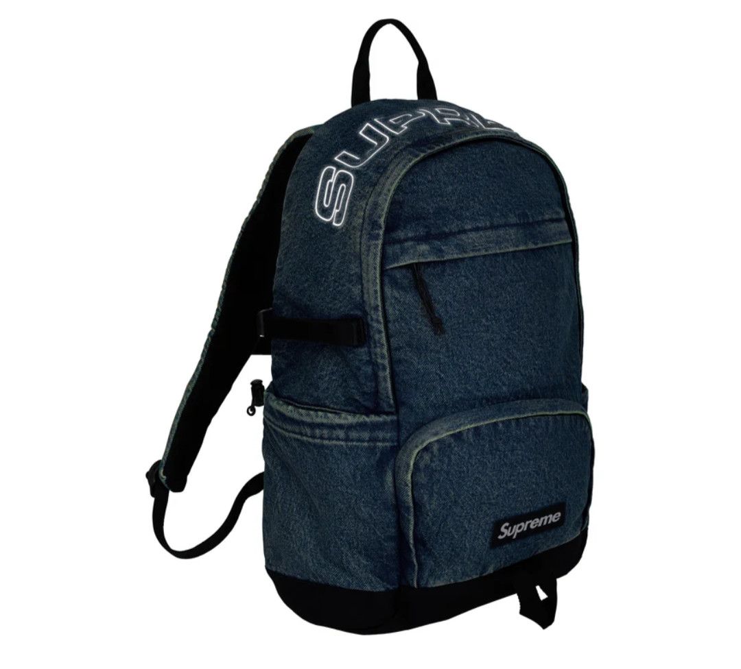 Supreme Supreme Denim Backpack Size ONE SIZE - 6 Thumbnail