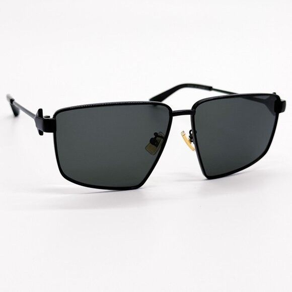 Bottega Veneta NEW BOTTEGA VENETA SUNGLASSES BV1223S 001 AVIATOR BLACK WOME Size ONE SIZE - 7 Thumbnail