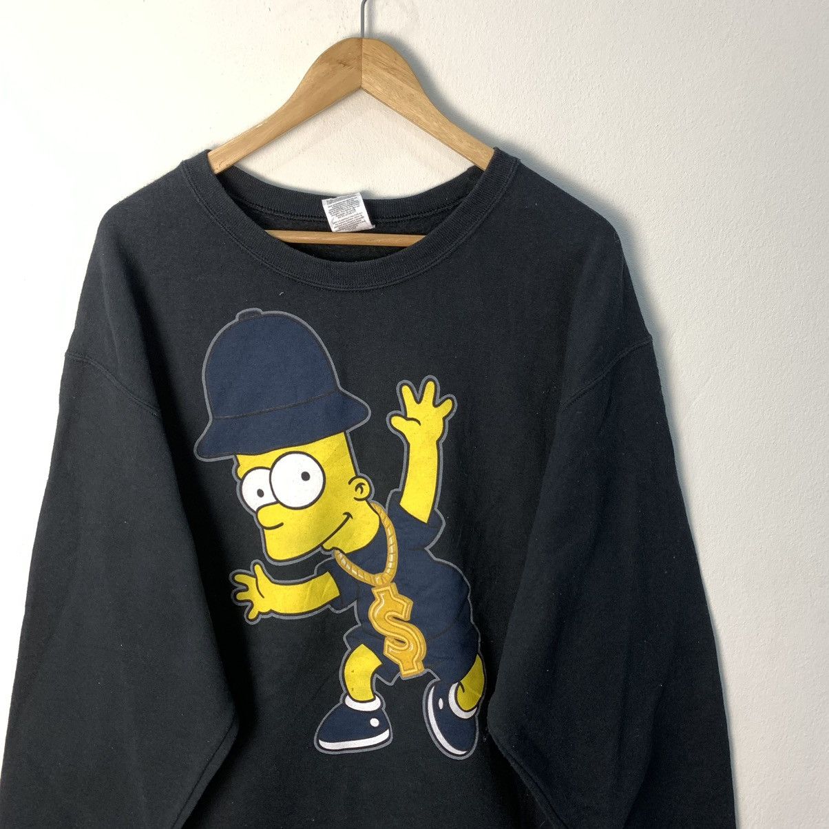 Cartoon Network Bart Simpsons Sweatshirt Jerzeez Tag Size L Size US L / EU 52-54 / 3 - 5 Thumbnail