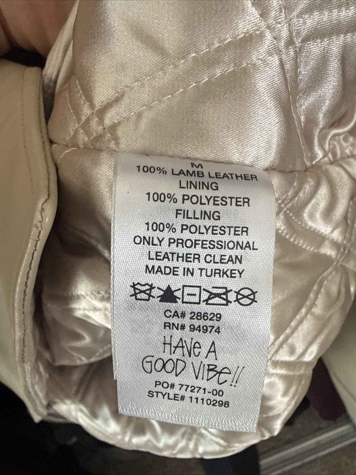 Stussy Stussy Leather Overshirt Jacket Natural Beige Size US M / EU 48-50 / 2 - 10 Thumbnail