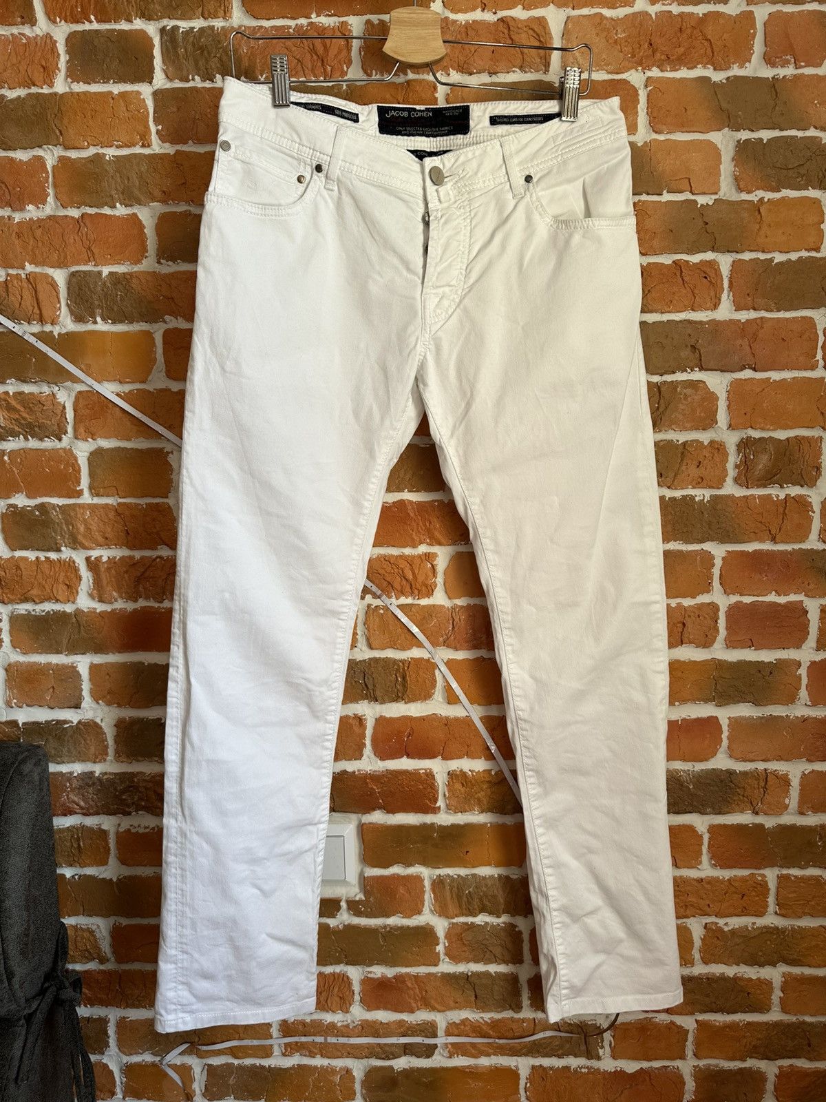 Jacob Cohen Vintage Jacob Cohen White Streetwear pants Size US 31 - 1 Thumbnail