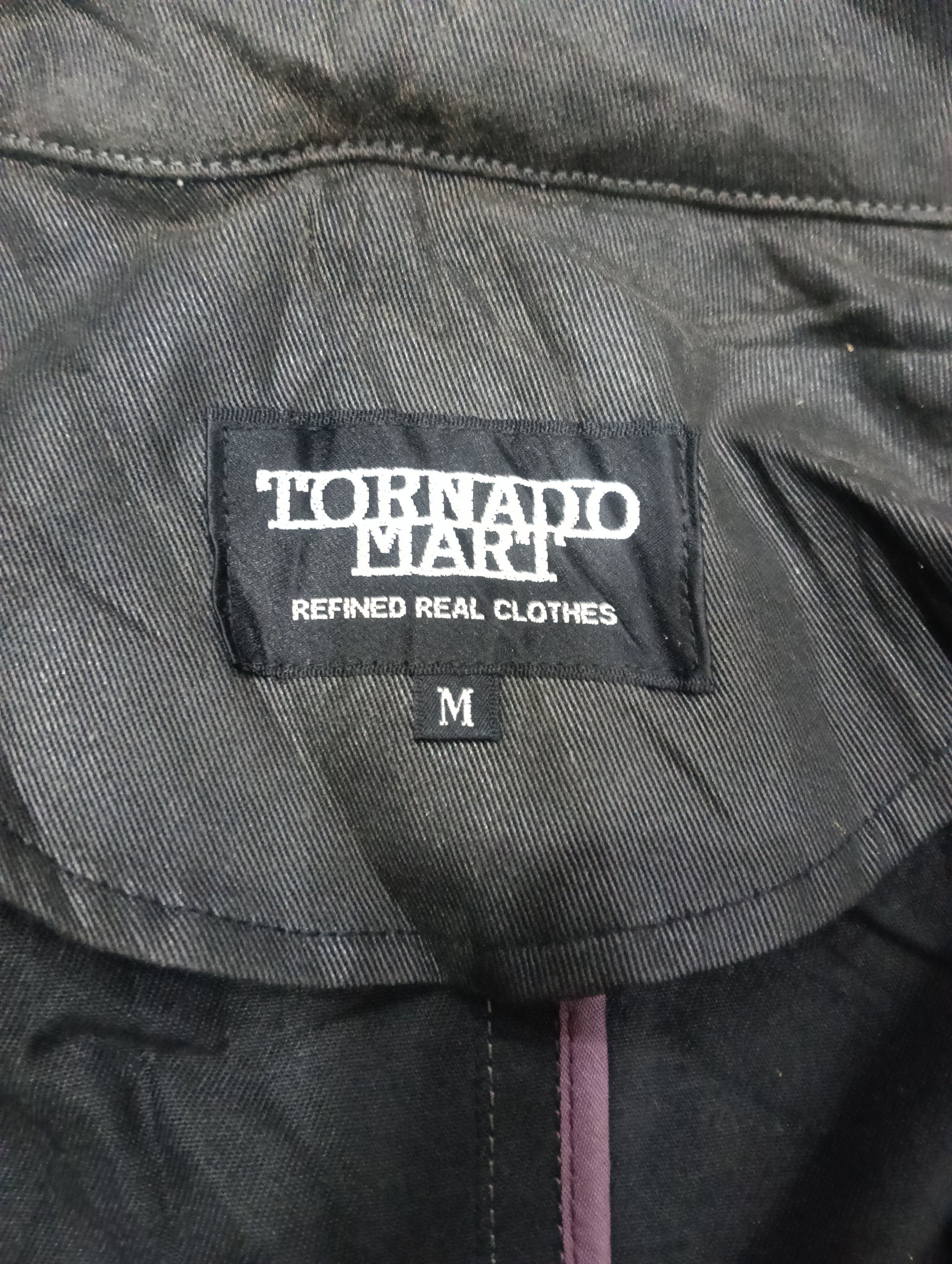 Tornado Mart Vintage Tornado Mart Leather Rider Jacket Size US M / EU 48-50 / 2 - 9 Thumbnail
