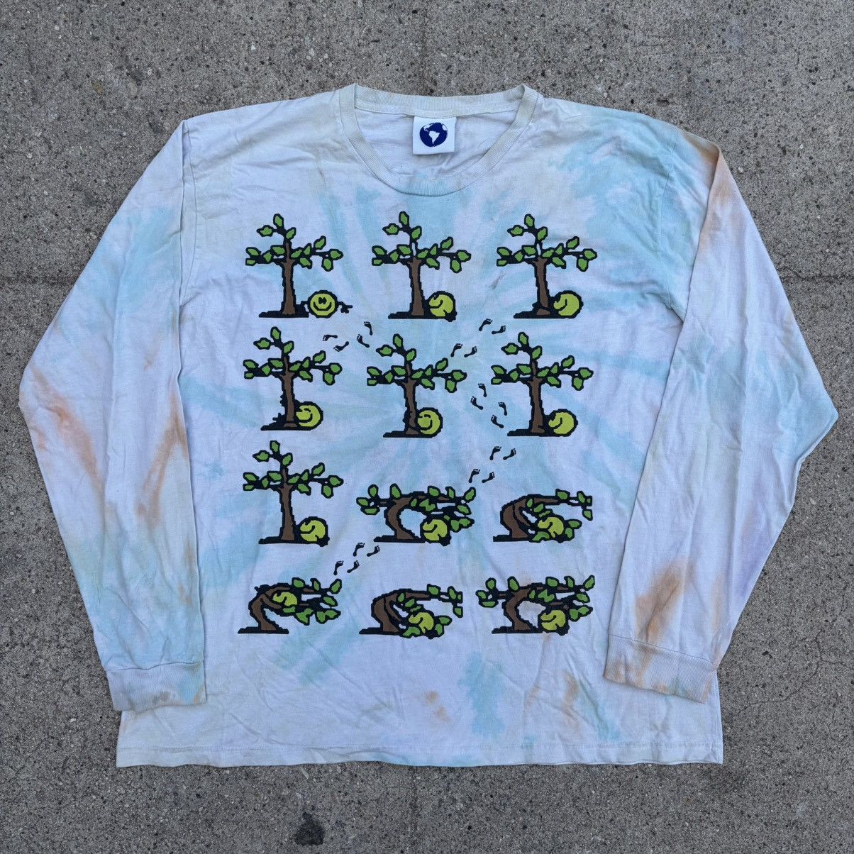 Online Ceramics Haunted Wagon Tree Hugger Long Sleeve Sz XXL