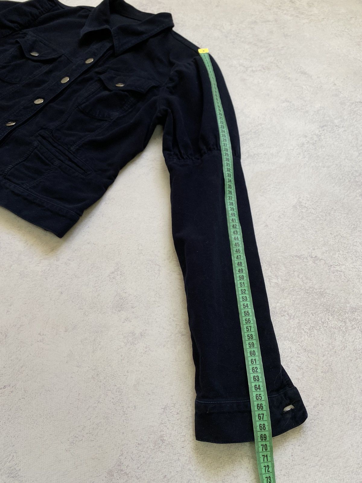 Just Cavalli Just Cavalli Velour Dark Blue Button Up Jacket Size S-M Size S / US 4 / IT 40 - 21 Thumbnail