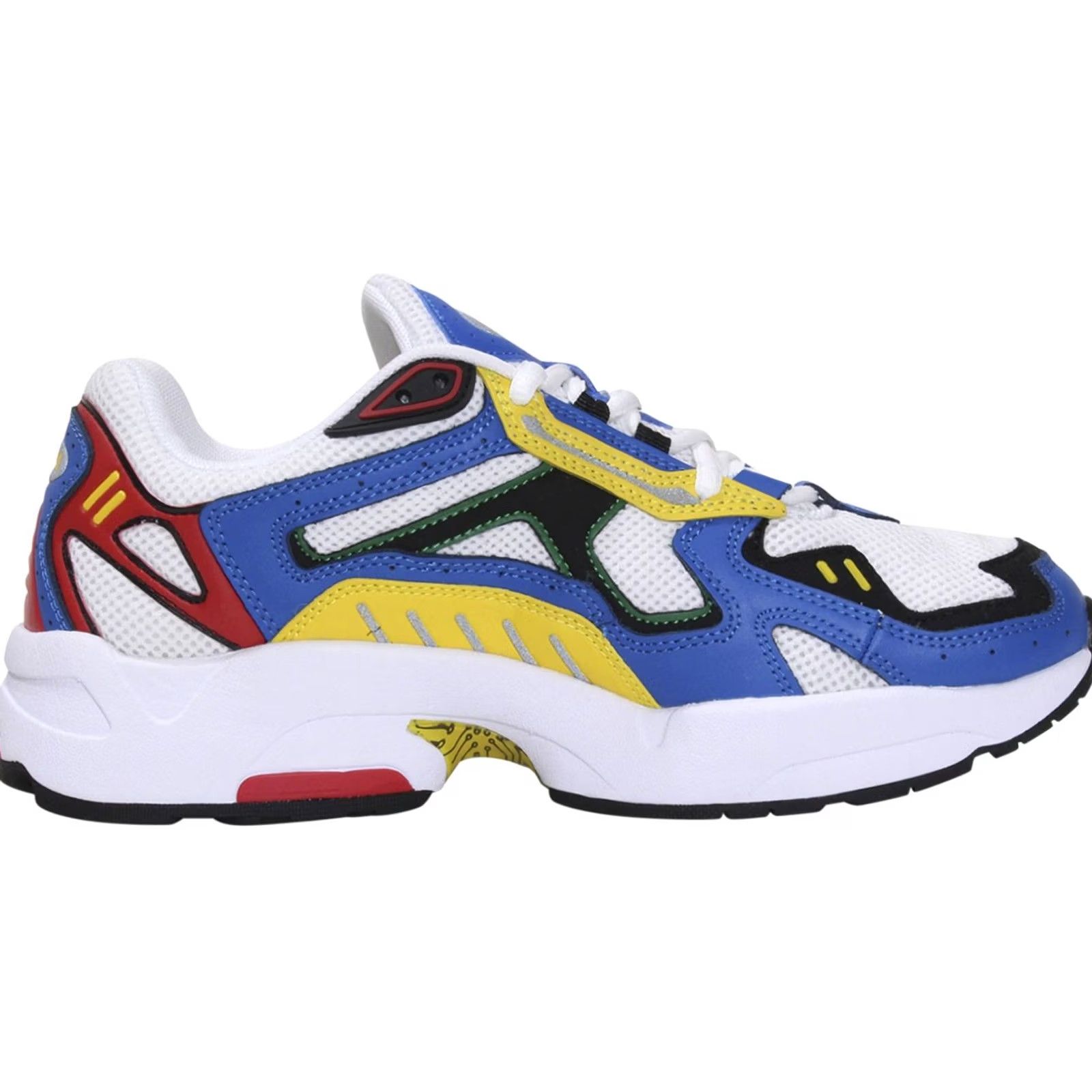 Fila Fila Mens Archive-RJV Sneakers White/Electric Blue/Red Sz: 9 1RM01543 Size US 9 / EU 42 - 5 Thumbnail