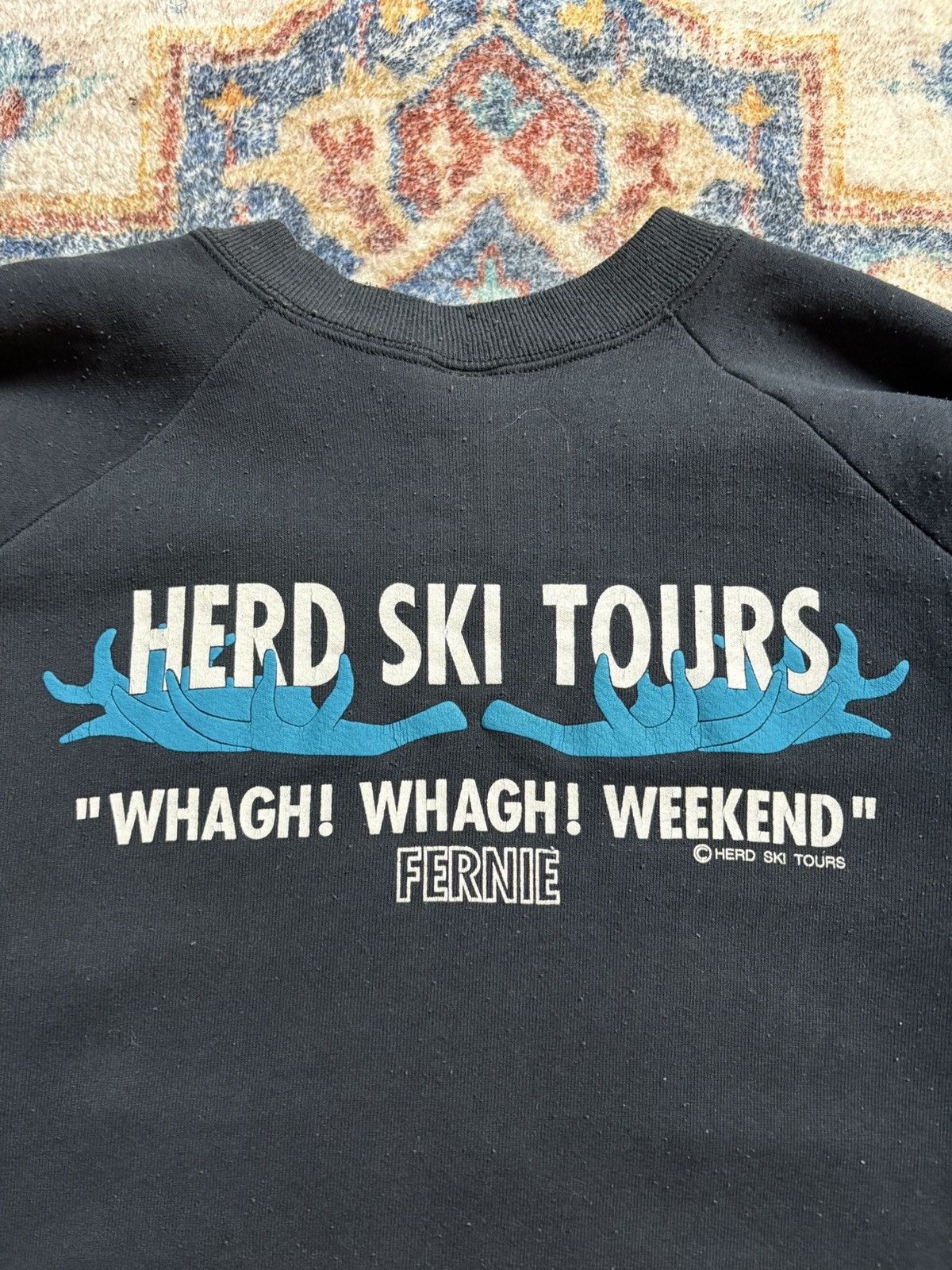 Vintage Vintage Herd Skiers Crewneck Size XL Size US XL / EU 56 / 4 - 5 Thumbnail