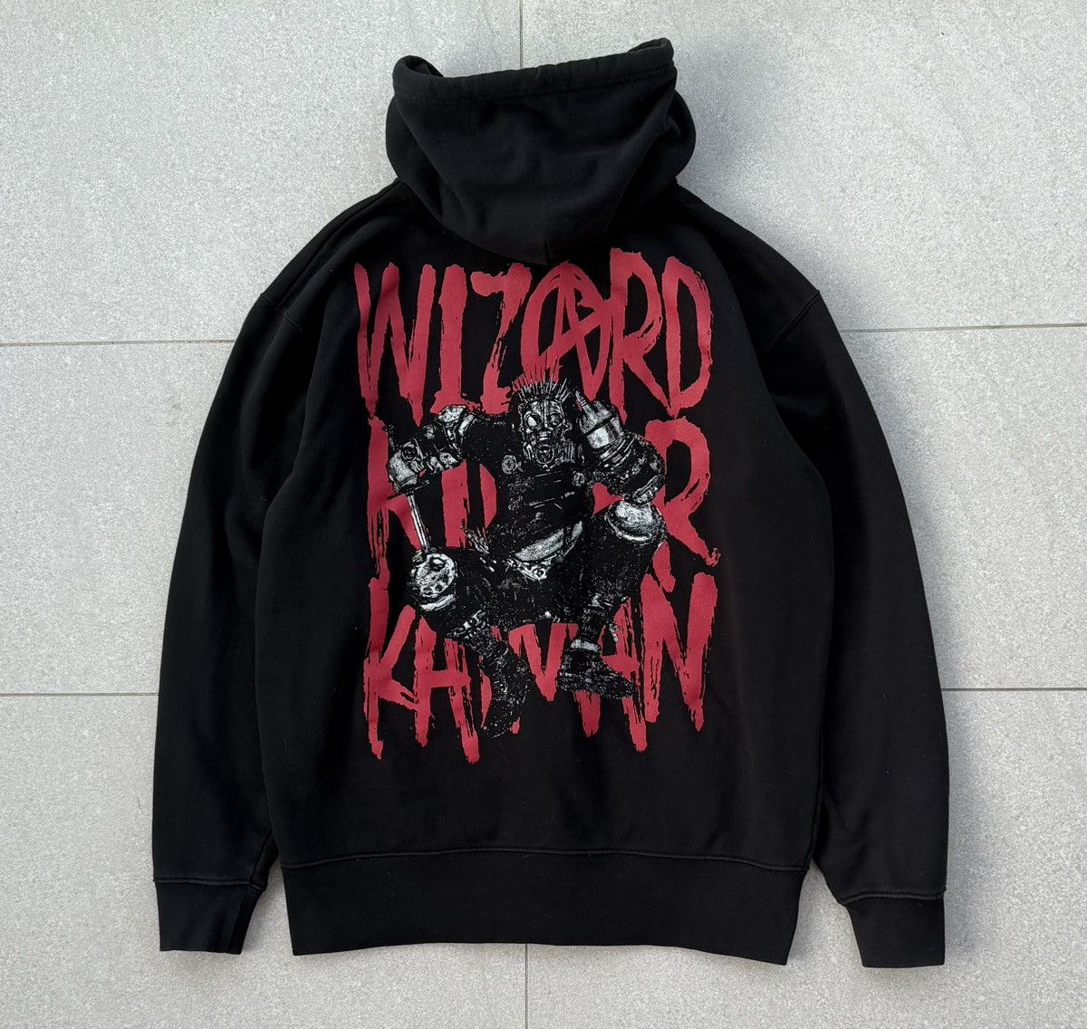 Vintage Vintage Wizard Killer Kaiman Zip Hoodie Drohedo Size US L / EU 52-54 / 3 - 1 Thumbnail
