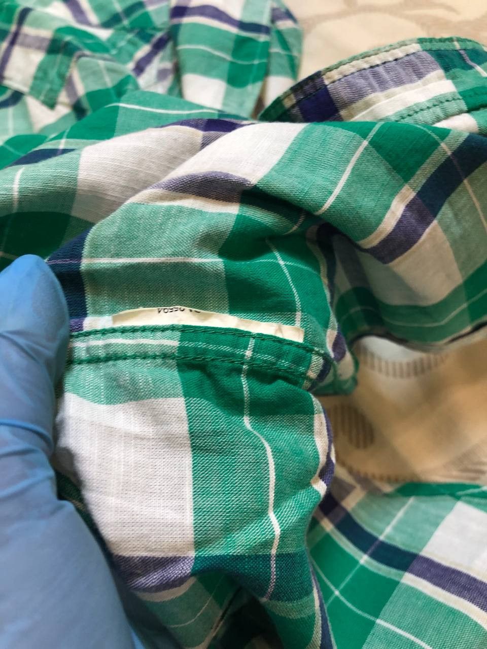 Diesel Diesel Green Plaid Button-Up Shirt Size US M / EU 48-50 / 2 - 3 Thumbnail
