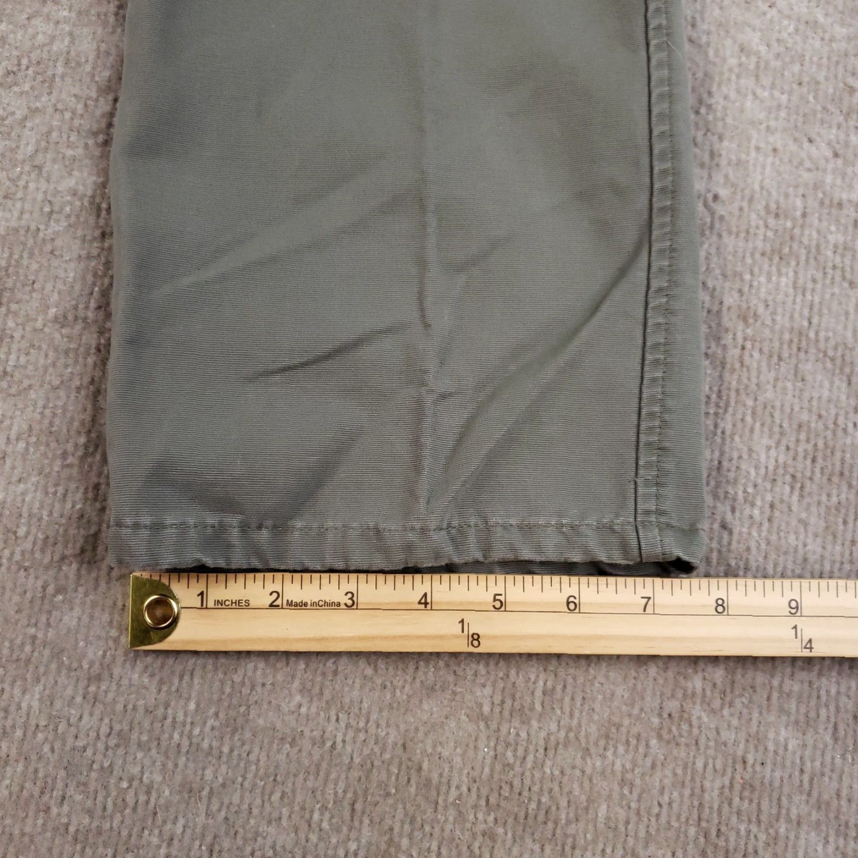 American Eagle Outfitters AMERICAN EAGLE Green Utility Workwear Pants Womens Size 0 (26x30) Carpenter Casual Size 25" / US 0 / IT 36 - 4 Thumbnail