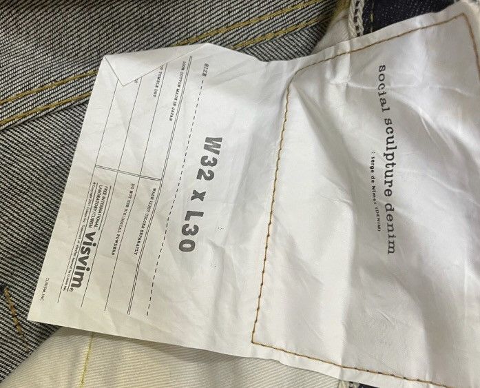 Visvim VISVIM 08NW Violent Washed Social SCULPTURE Jeans Size US 32 / EU 48 - 10 Thumbnail