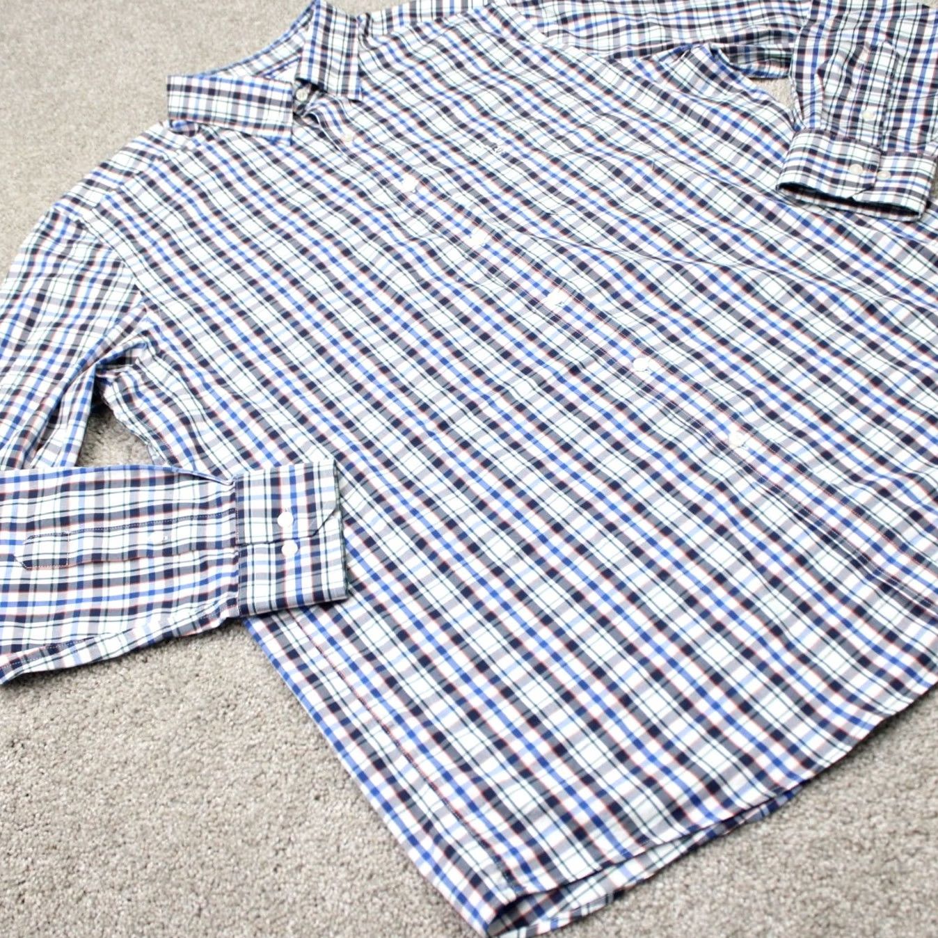 Southern Tide Southern Tide Shirt Men XL Plaid Charleston Button-Up Long Sleeve Multicolor Size US XL / EU 56 / 4 - 6 Thumbnail
