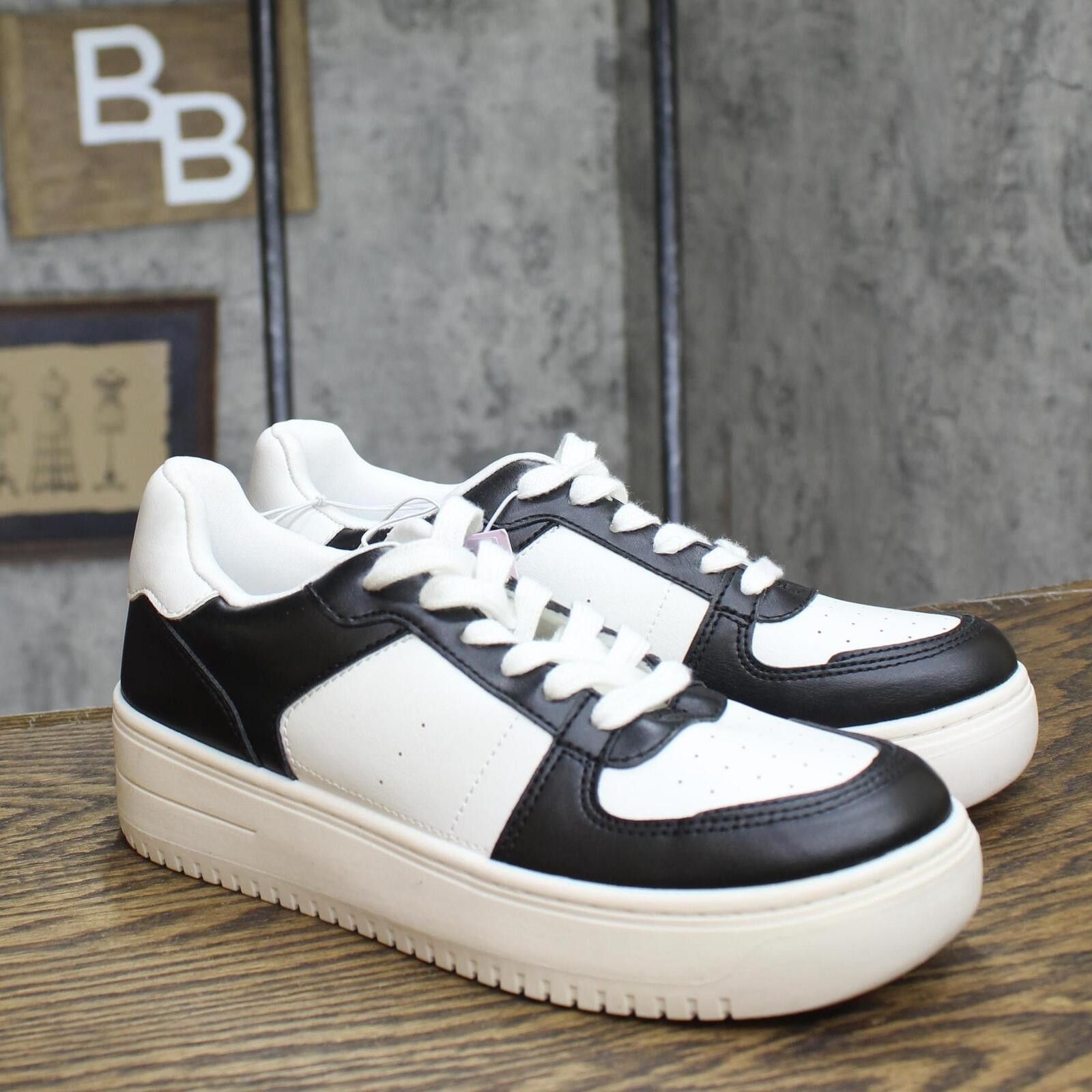 Other Wild Fable Lola Sneakers With Memory Foam Insole Black 6.5m Size US 6.5 / IT 36.5 - 1 Thumbnail